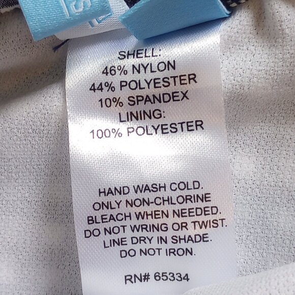 Draper James Navy Gingham Seersucker Draped Halter Swimsuit - Picture 6 of 10